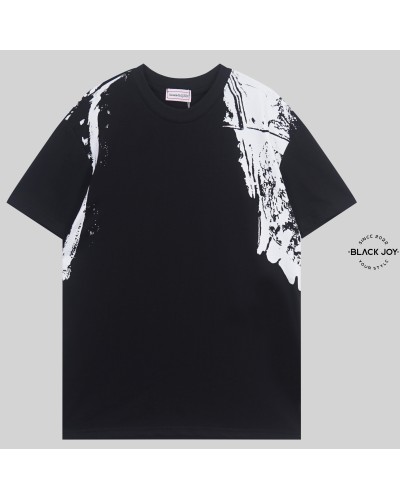 Alexander Mcqueen t shirt puro cotone top quality