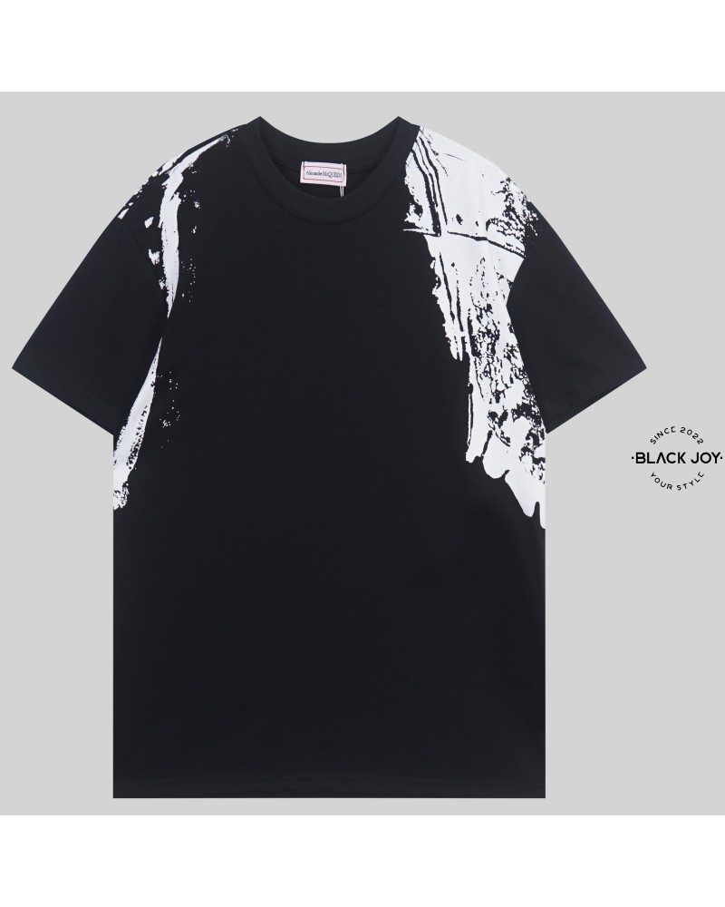 Alexander Mcqueen t shirt puro cotone top quality