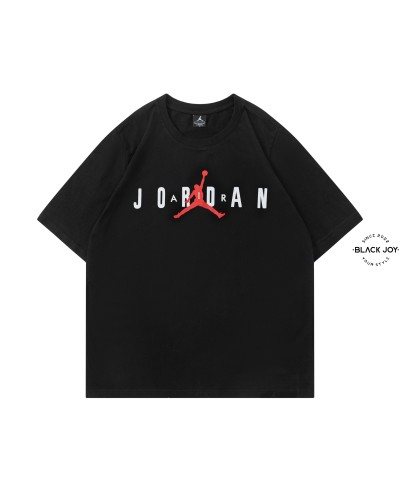 Air Jordan t shirt maglia nera logo air jordan