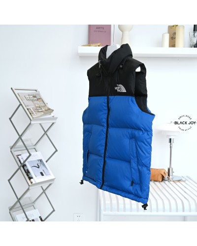 Giacca smanicato The north face blu jacket The nort face