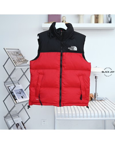 Smanicato Giacca The north face RETRO NUPTSE rosso red jacket The north face