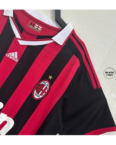 Milan maglia calcio vintage 2009 2010 AC Milan maglia retrò