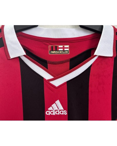 Milan maglia calcio vintage 2009 2010 AC Milan maglia retrò