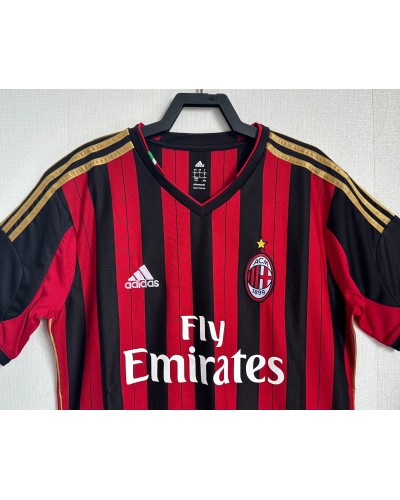 Milan 2013 2014 vintage maglia calcio AC Milan home retrò