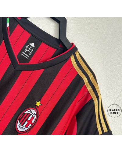 Milan 2013 2014 vintage maglia calcio AC Milan home retrò