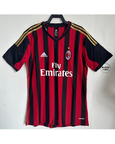 Milan 2013 2014 vintage maglia calcio AC Milan home retrò