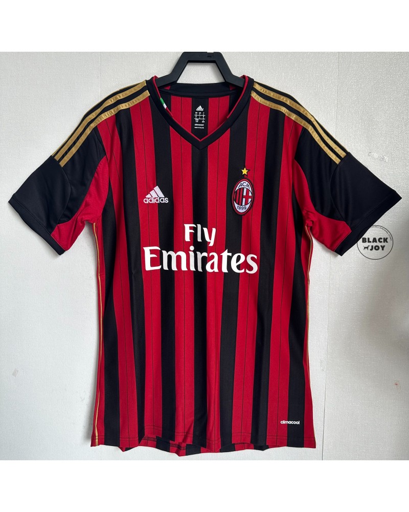 Milan 2013 2014 vintage maglia calcio AC Milan home retrò
