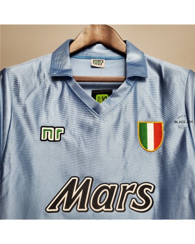 Napoli maglia calcio 1990 1991 straordinaria NR Mars scudetto SSC Napoli