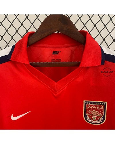 Arsenal maglia calcio 2001 2002 nike Arsenal home vintage