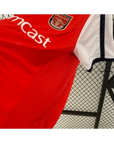 Arsenal maglia calcio 2001 2002 nike Arsenal home vintage