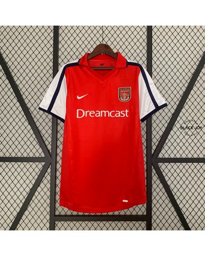 Arsenal maglia calcio 2001 2002 nike Arsenal home vintage