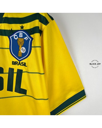 Brasile 1984 maglia calcio vintage Brasil home jersey retrò