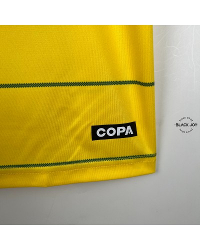 Brasile 1984 maglia calcio vintage Brasil home jersey retrò