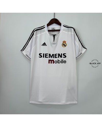 Real madrid 2003 2004 vintage maglia calcio retrò