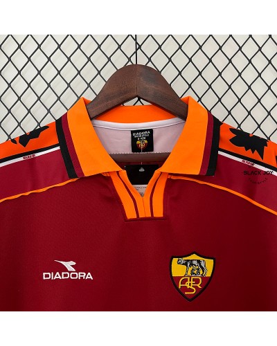 Roma vintage maglia calcio 1988 1989 retrò