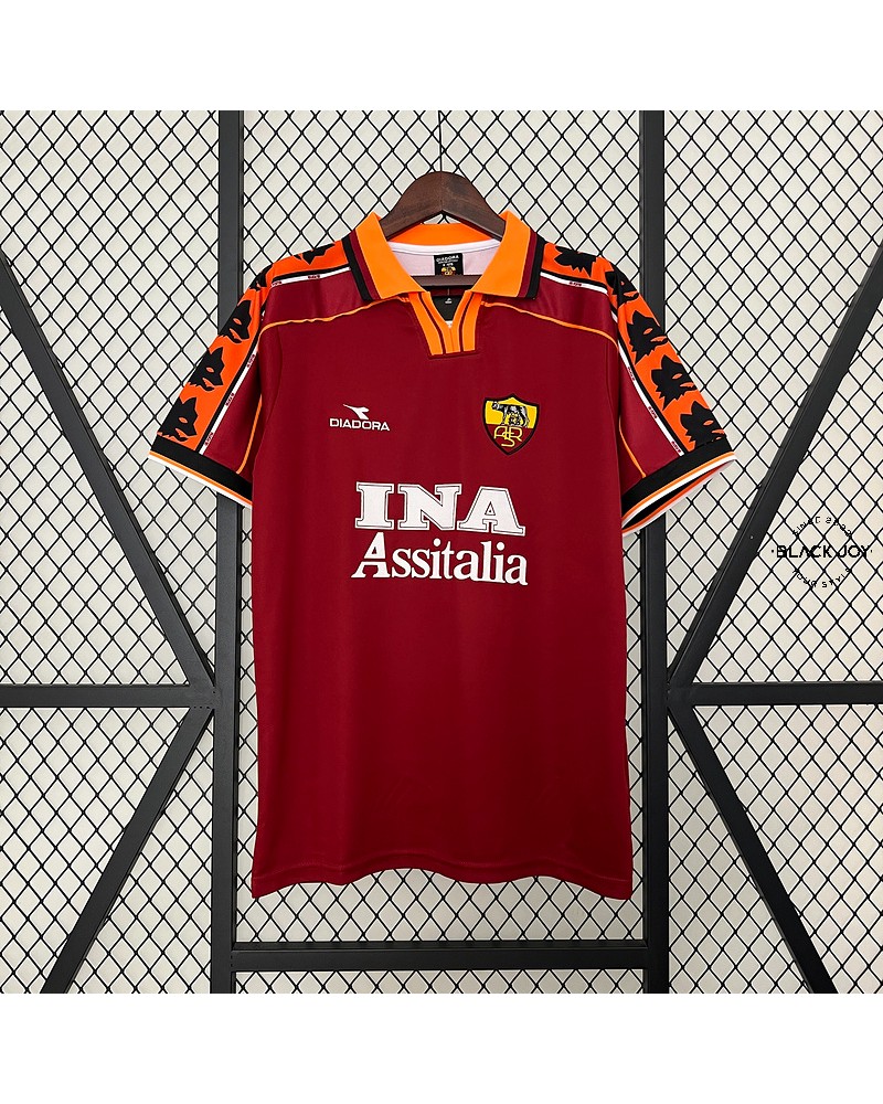 Roma vintage maglia calcio 1988 1989 retrò