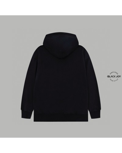 Gucci felpa con cappuccio nera classic Gucci