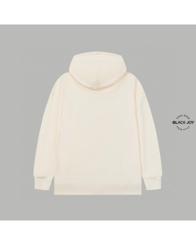 Gucci felpa bianca con cappuccio classic Gucci