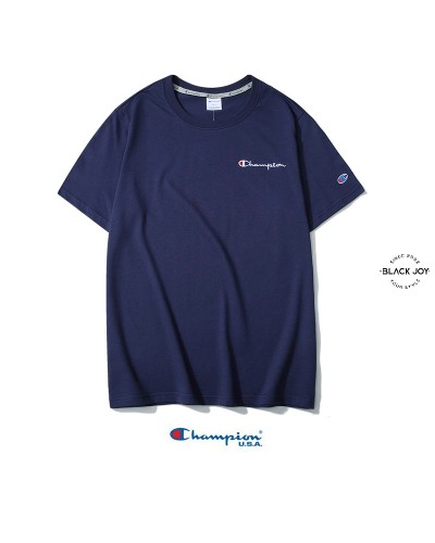 Champion t-shirt in cotone blue maglia Champion