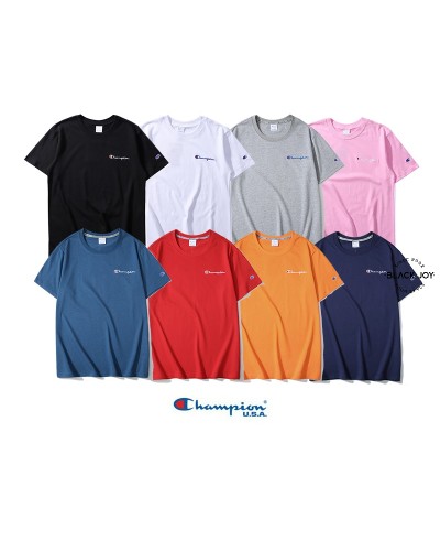 Champion t-shirt in cotone logo piccolo Champion