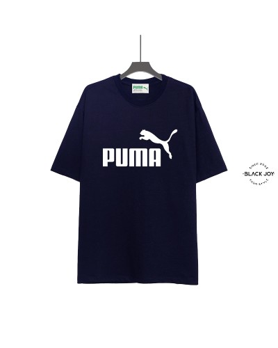 Puma t-shirt in cotone con logo grande Puma