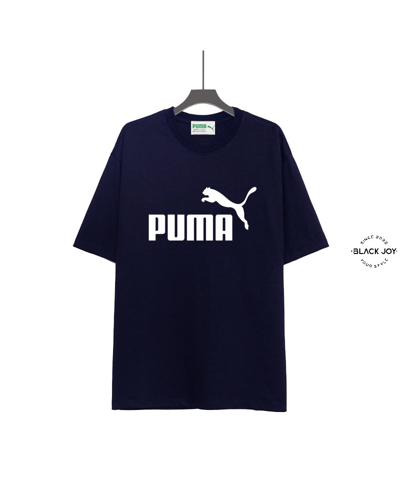 Puma t-shirt in cotone con logo grande Puma