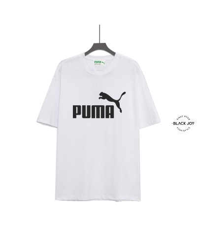 Puma t-shirt in cotone con logo grande Puma