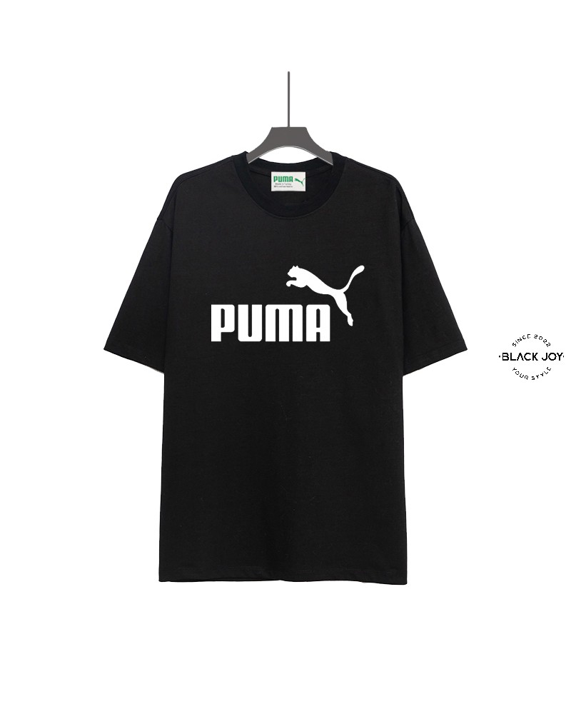 Puma t-shirt in cotone con logo grande Puma