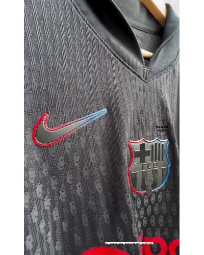 Barcelona nike maglia trasferta away nera 2024/25