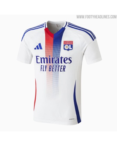 Lyon home 24/25 Lione maglia calcio maillot Olympique Lyonnais