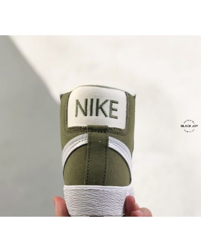 Nike blazer sb zoom mid blazer alte verdi oliva