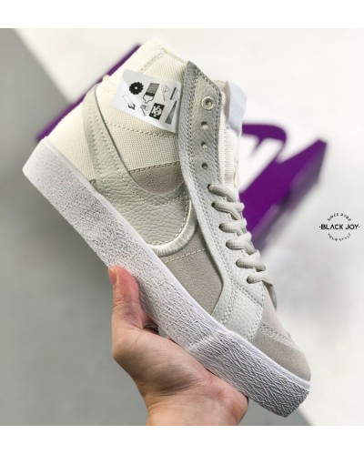 Nike blazer mid grey nike blazer alta grigia