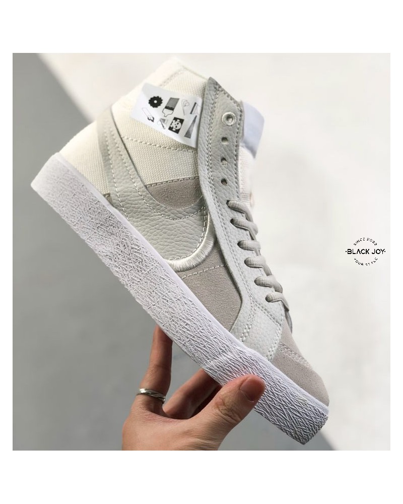 Nike blazer mid grey nike blazer alta grigia