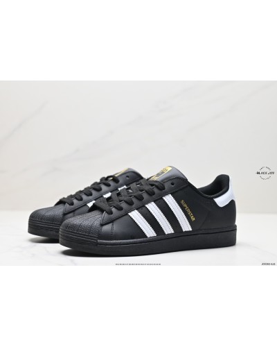 Adidas superstar black unisex