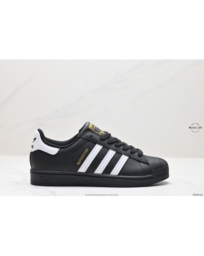 Adidas superstar black unisex