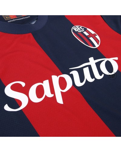 Bologna calcio maglia home gara 24 25