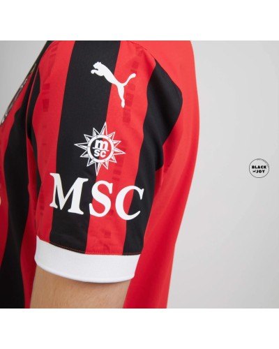 Milan maglia gara home 24/25 t-shirt rossonera