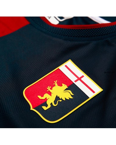 Genoa home maglia gara calcio in casa 24 25 kappa