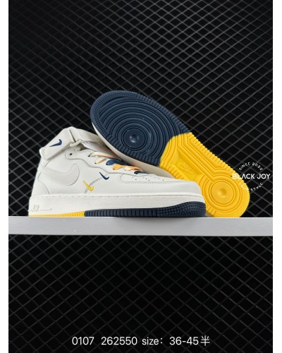 Nike air force mid double color sneakers nike