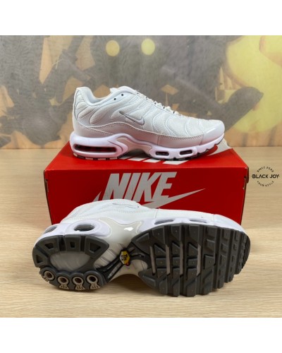 Nike air max plus TN bianche total white sneakers nike