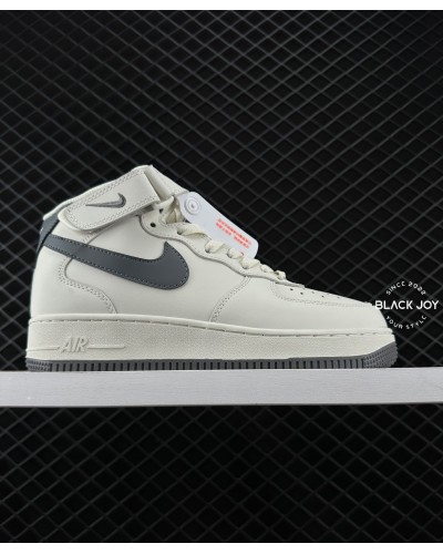 Nike air force mid white grey sneakers nike afmid