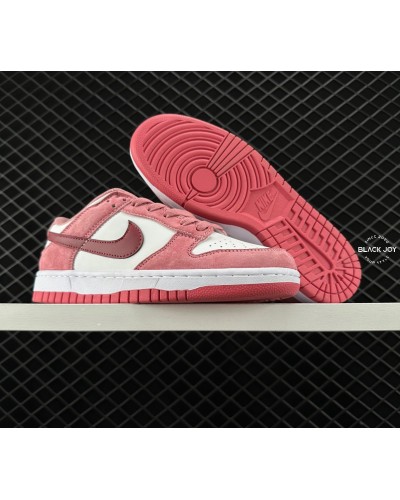 Nike dunk db camoscio rosa sneakers donna