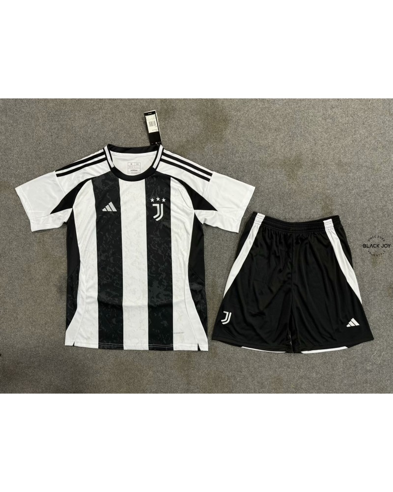 Kit Juventus home 24 25 maglia e pantaloncini juve