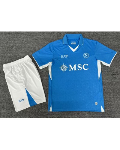 Kit napoli home 24 25 maglia e pantaloncini SSC NAPOLI kit