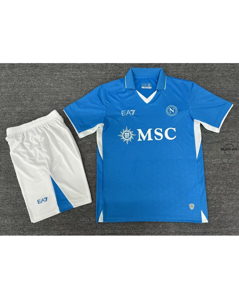 Kit napoli home 24 25 maglia e pantaloncini SSC NAPOLI kit