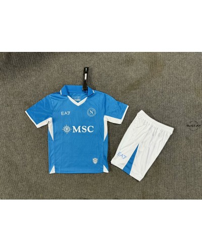 Kit napoli home 24 25 maglia e pantaloncini SSC NAPOLI kit