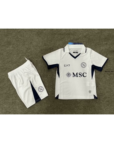 Kit napoli trasferta 24 25 SSC Napoli away maglia e pantaloncini