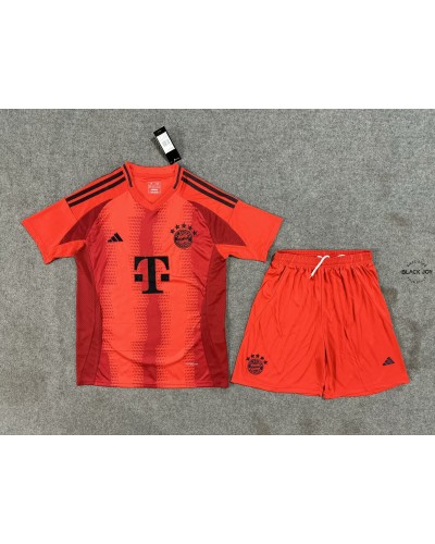 Kit bayern monaco 24 25 maglia e pantaloncini jersey bayern