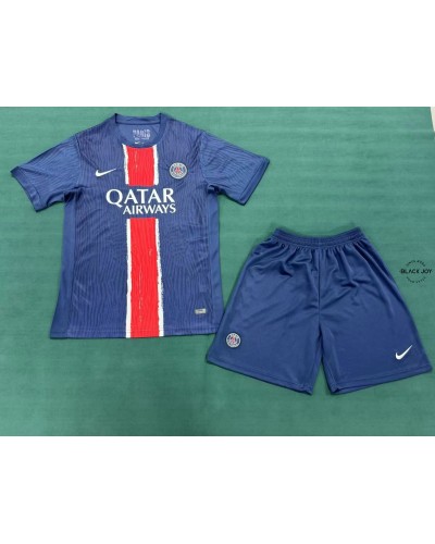 Kit PSG home 24 25 jersey maglia e pantaloncini PSG