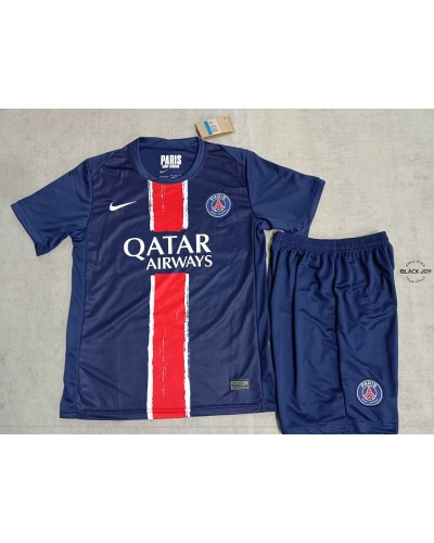 Kit PSG home 24 25 jersey maglia e pantaloncini PSG